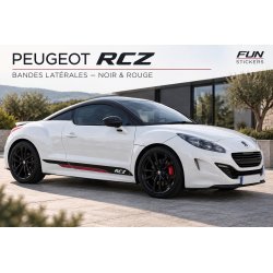 Peugeot RCZ Bande Sport decals