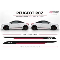 Peugeot RCZ Bande Sport decals