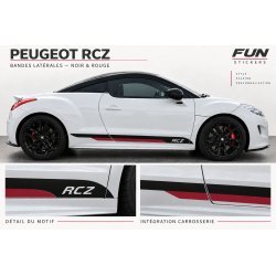 Peugeot RCZ Bande Sport decals