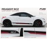 Peugeot RCZ Bande Sport decals