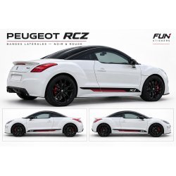 Peugeot RCZ Bande Sport decals