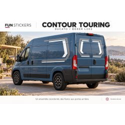 Fiat Ducato L2H2 / Peugeot Boxer Contour Touring decals
