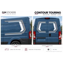 Fiat Ducato L2H2 / Peugeot Boxer Contour Touring decals
