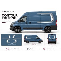 Fiat Ducato L2H2 / Peugeot Boxer Contour Touring decals