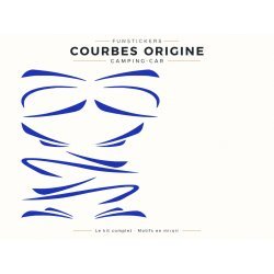Motorhome Courbes Origine decals