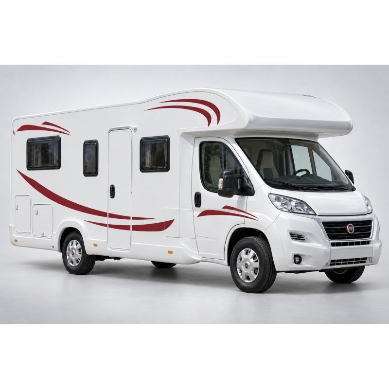 Stickers Camping-car Courbes Touring