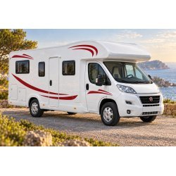Stickers Camping-car Courbes Touring