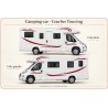Motorhome Courbes Touring decals