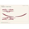 Motorhome Courbes Touring decals