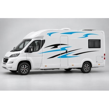 Motorhome Éclats Duo decals