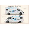 Stickers Camping-car Éclats Duo
