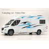 Stickers Camping-car Éclats Duo
