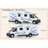 Motorhome Envol Duo decals