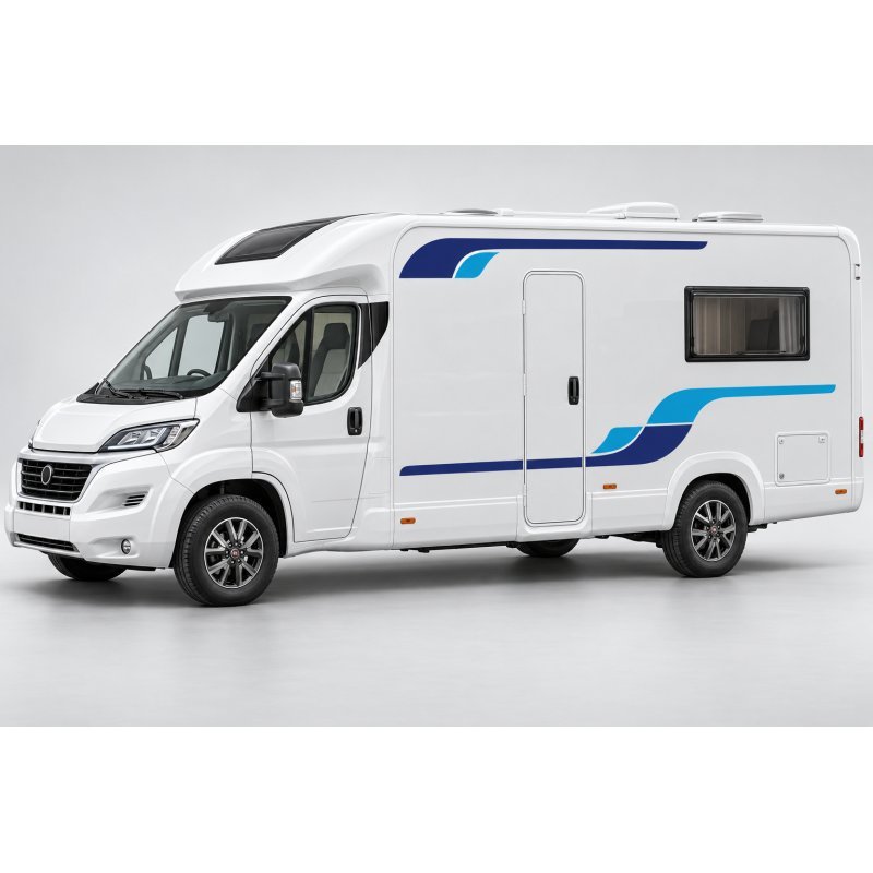 Motorhome Ruban Duo decals