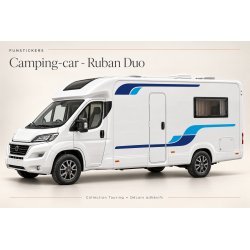 Stickers Camping-car Ruban Duo