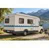 Stickers Camping-car Vagues Bleues Classiques