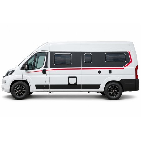Fiat Ducato L2H2 Bandeau Carmin decals