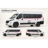 Fiat Ducato L2H2 Bandeau Carmin decals