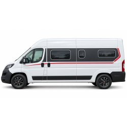 Stickers Fiat Ducato L3H2 Bandeau Carmin