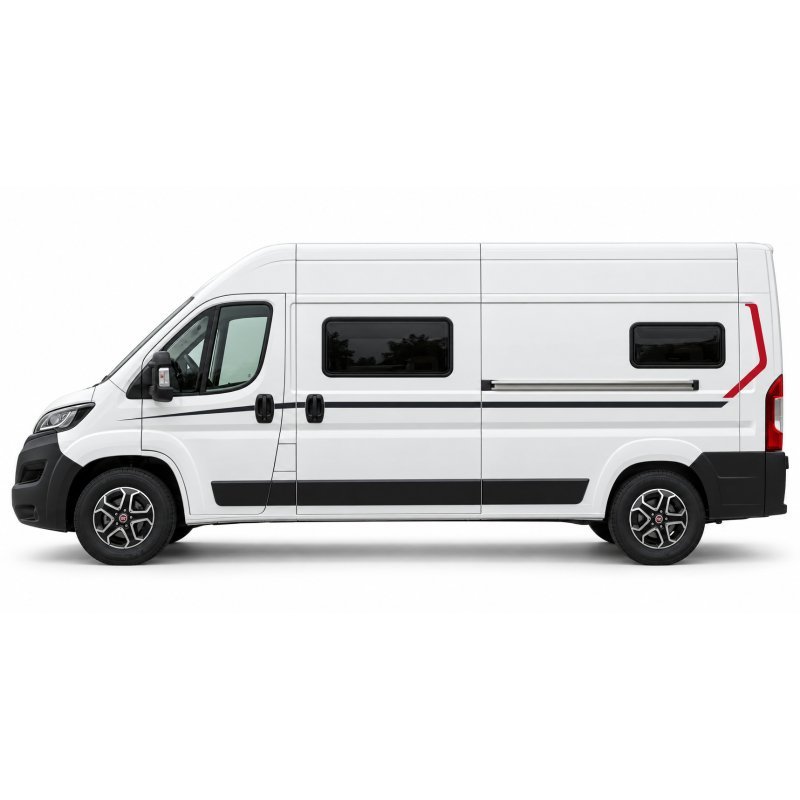 Fiat Ducato L3H2 Ligne Carmin decals