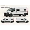 Fiat Ducato L3H2 Ligne Carmin decals
