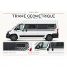 Fiat Ducato L3H2 Trame Géométrique decals