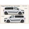 Stickers Peugeot Expert III Long Sport Échelle