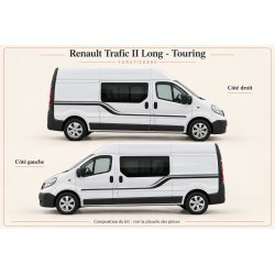 Stickers Renault Trafic II Long Touring