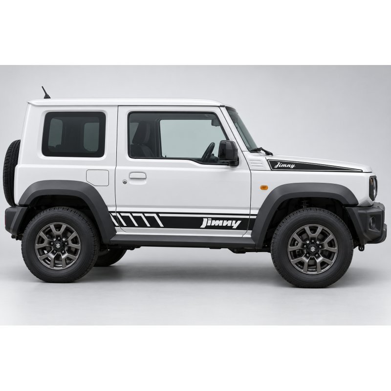 Suzuki Jimny JB74 Rétro Double Bande decals