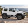 Suzuki Jimny JB74 Rétro Double Bande decals