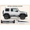 Suzuki Jimny JB74 Rétro Double Bande decals