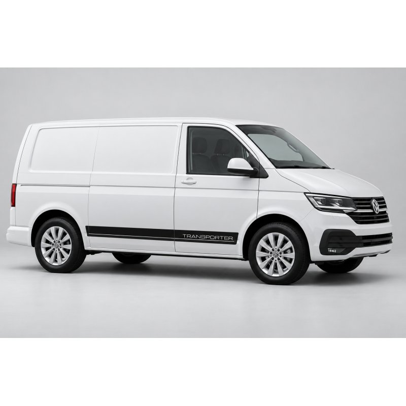 Stickers VW Transporter T6.1 court Bandes Classiques