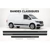 Stickers VW Transporter T6.1 court Bandes Classiques