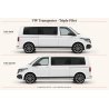 Stickers VW Transporter Triple Filet