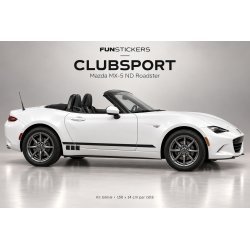 Stickers Mazda MX-5 ND Roadster CLUBSPORT