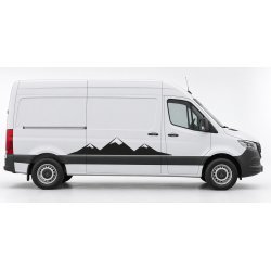 Mercedes Sprinter W907 L2H2 ALPINA decals