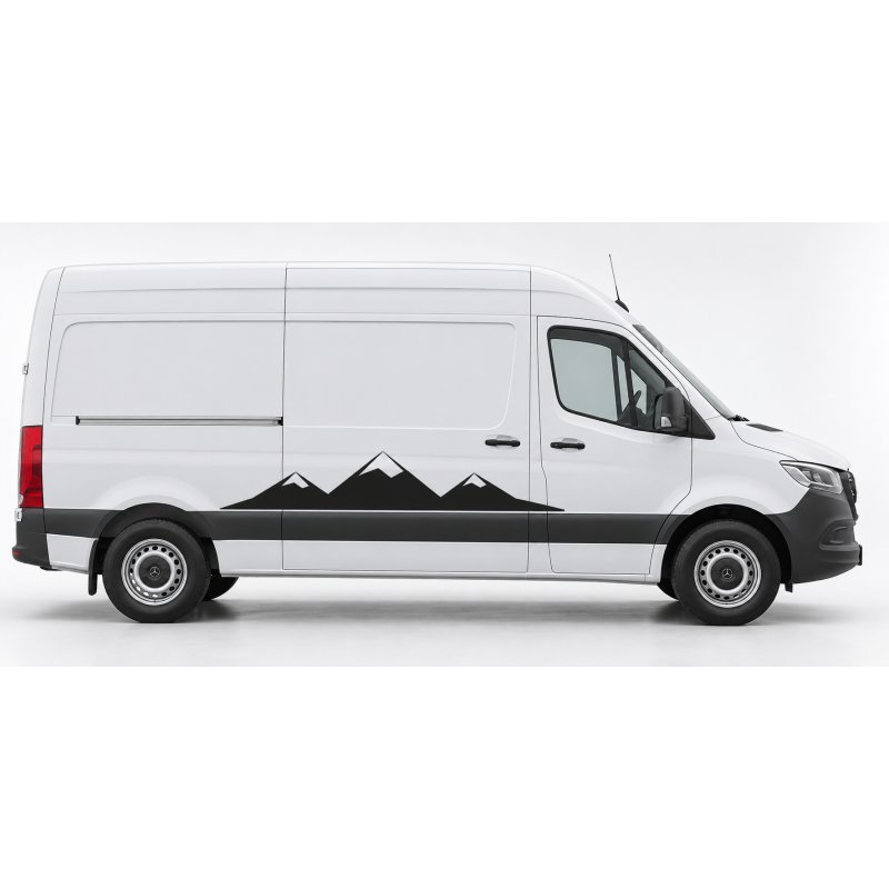 Mercedes Sprinter W907 L2H2 ALPINA decals