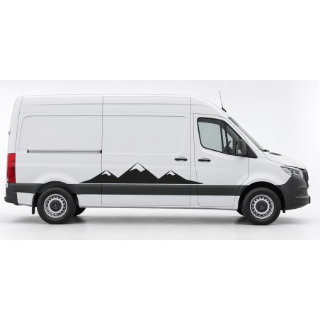 Mercedes Sprinter W907 L2H2 ALPINA decals