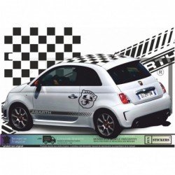 ABARTH sticker kit logo Scorpion Geant autocollant stripping Fun Stickers