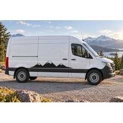 Mercedes Sprinter W907 L2H2 ALPINA decals