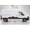 Mercedes Sprinter W907 L2H2 ALPINA decals