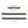 Stickers MINI Cooper F56 3 portes HERITAGE