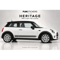 MINI Cooper F56 3-door HERITAGE decals