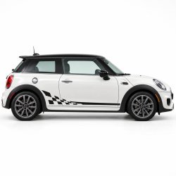 Stickers MINI Cooper S F56 Damier Ondulé