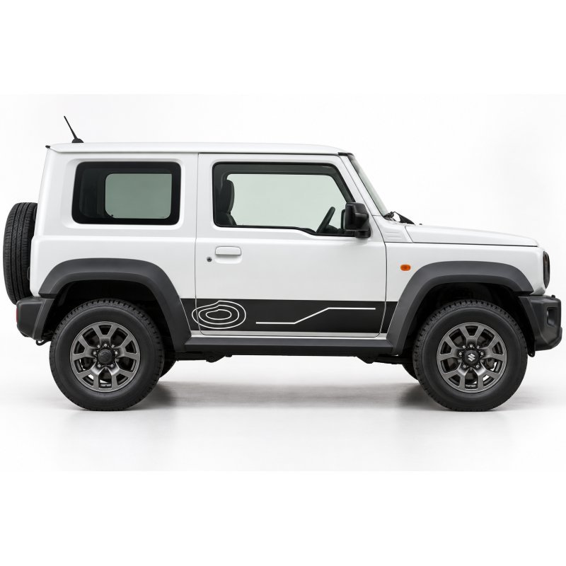 Stickers Suzuki Jimny JB74 3 portes ISOLIGNE