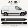 Stickers VW Transporter T6.1 court AZIMUT