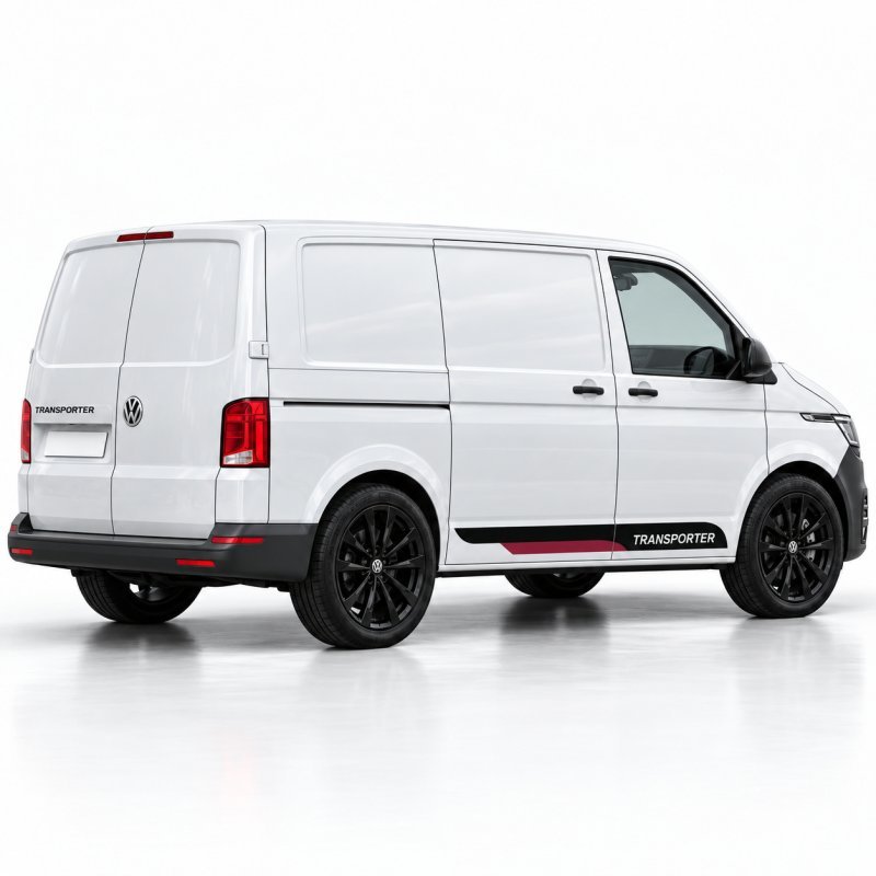 Stickers VW Transporter T6.1 court Bande Sport