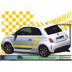 ABARTH sticker kit logo Scorpion Geant autocollant stripping Fun Stickers
