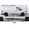 Stickers VW Transporter T6.1 court Bande Sport