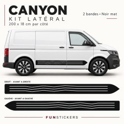 VW Transporter T6.1 SWB CANYON decals